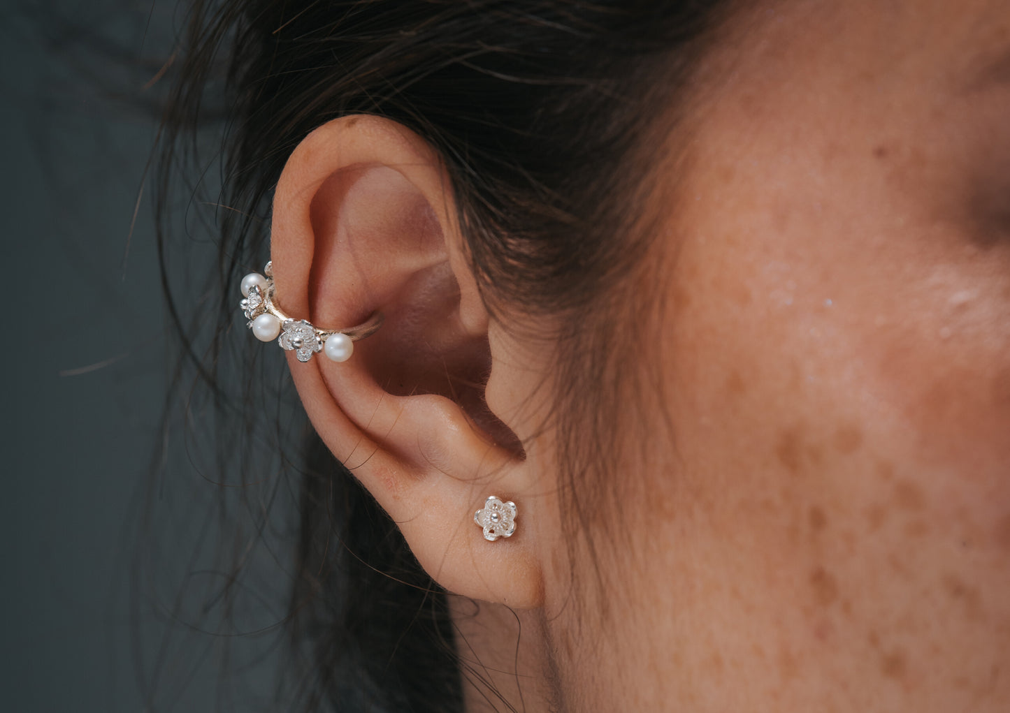 Achillea Ear Cuff (Single)