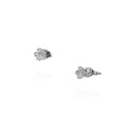 Achillea Filigree Micro Ear Studs in Sterling Silver