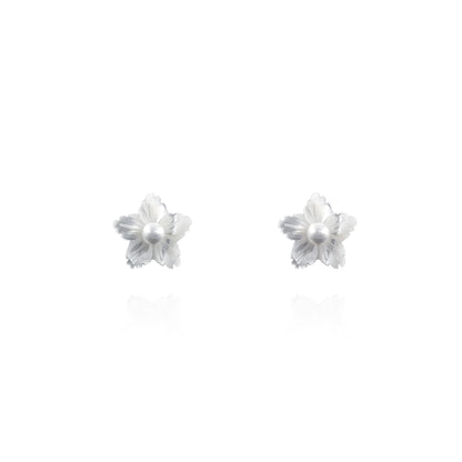 Melati Mother of Pearl Studs Earrings