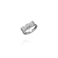 Filigree Ribbon Ring in Sterling Silver