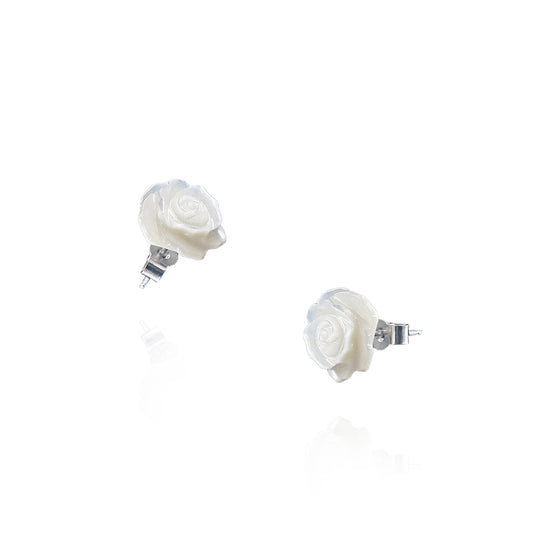 Mawar Mother of Pearl Studs Earrings